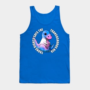 Transosaurus Rex Says Tank Top